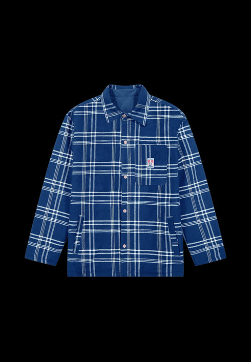 Wrangler Men's Casey Reversible Shaket in Navy